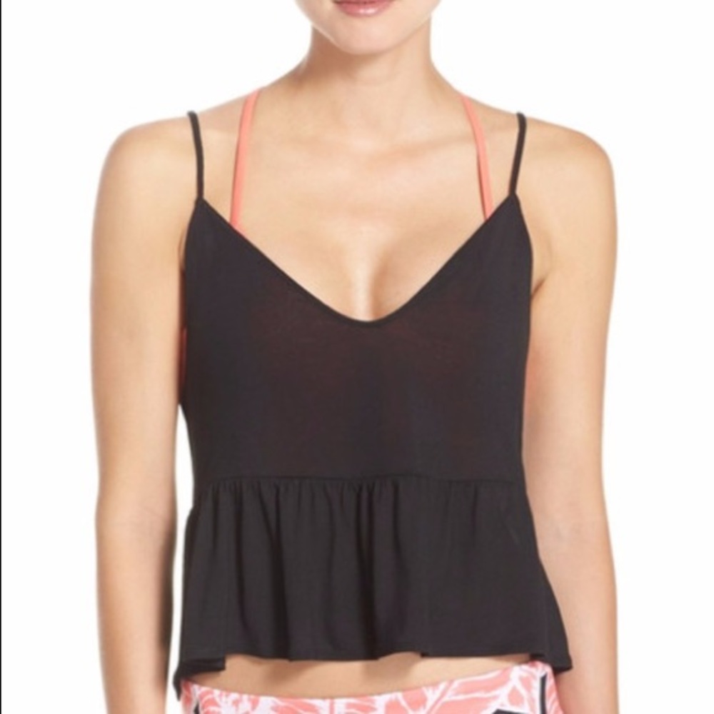 Alo Yoga Flutter Tank in Black XS